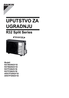 ARXTP-N,RXTM-N_3PSR386697-4P_installation manual_Serbian download
